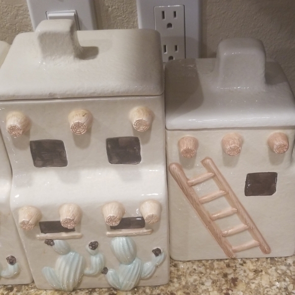 Vintage Cactus Canisters - Picture 4 of 5